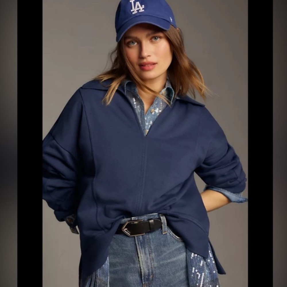 Anthropologie - Pilcro - Johnny Collar Pullover